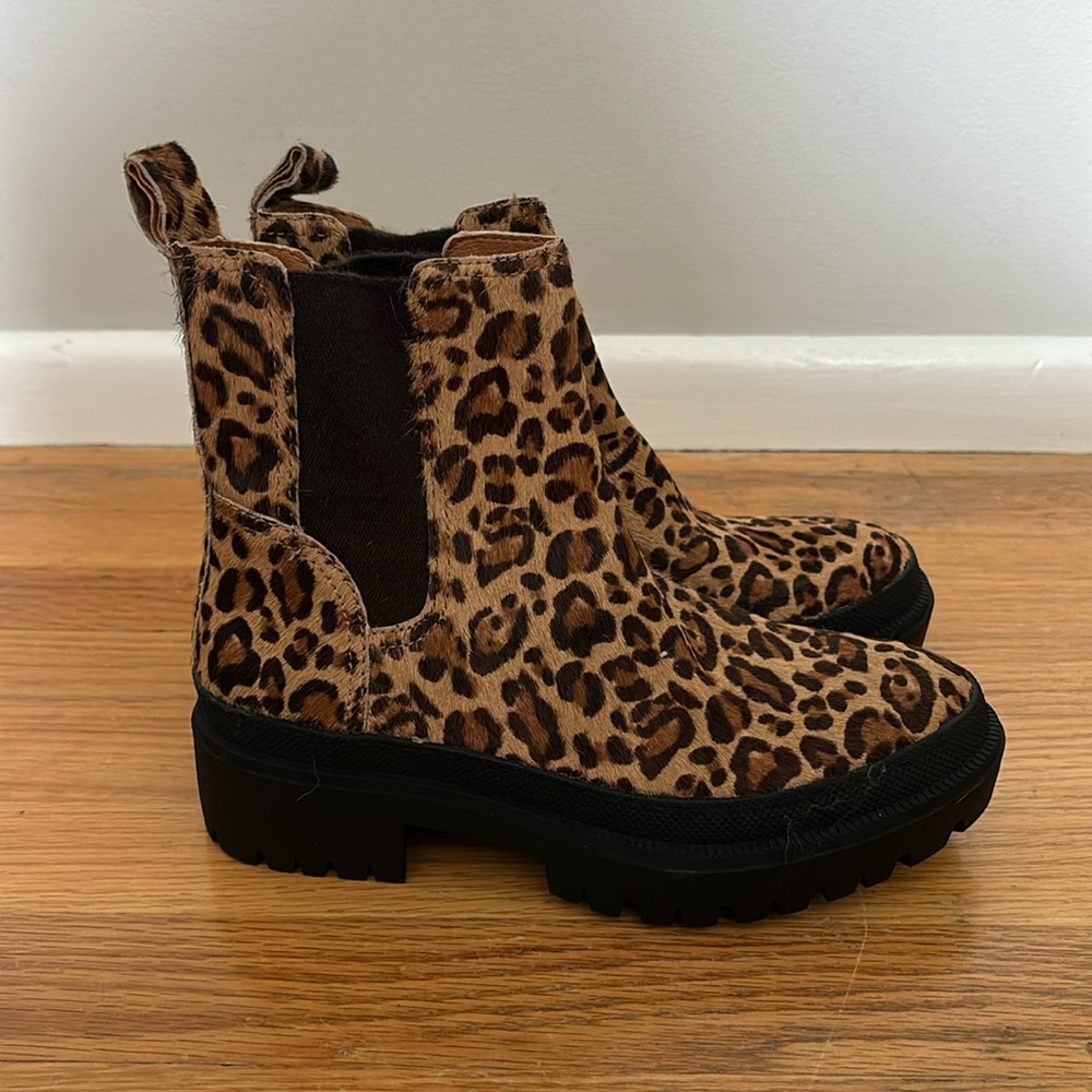 Lucky Brand Leopard Boots!
